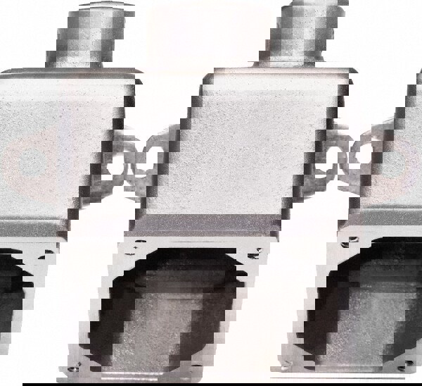 Electrical Device Box: Iron, Rectangle, 3-1/2